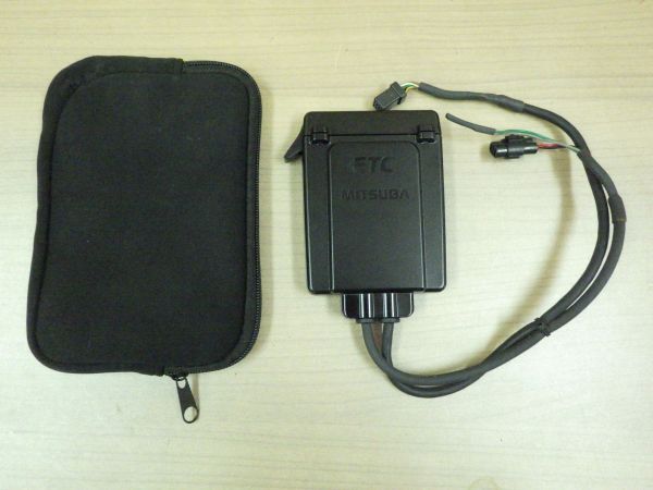 動作保証・バイク用 ETC ミツバサンコーワ MSC-BE31 アンテナ分離型 ETC車載器 ケース付き オートバイ用 二輪車用 バイク用品拍卖