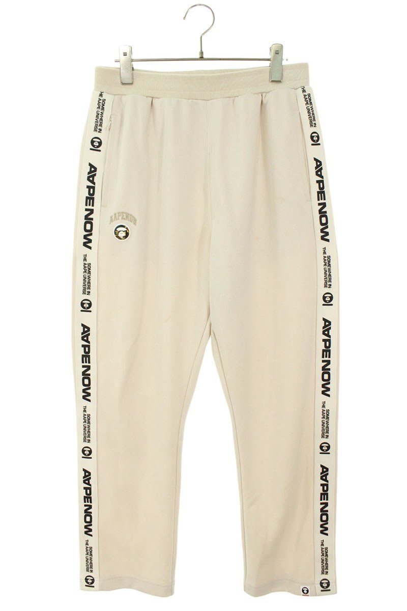 アベイシングエイプ サイズ:S AAPPTMA672XXM サイドライントラックロングパンツ 中古 BS99拍卖
