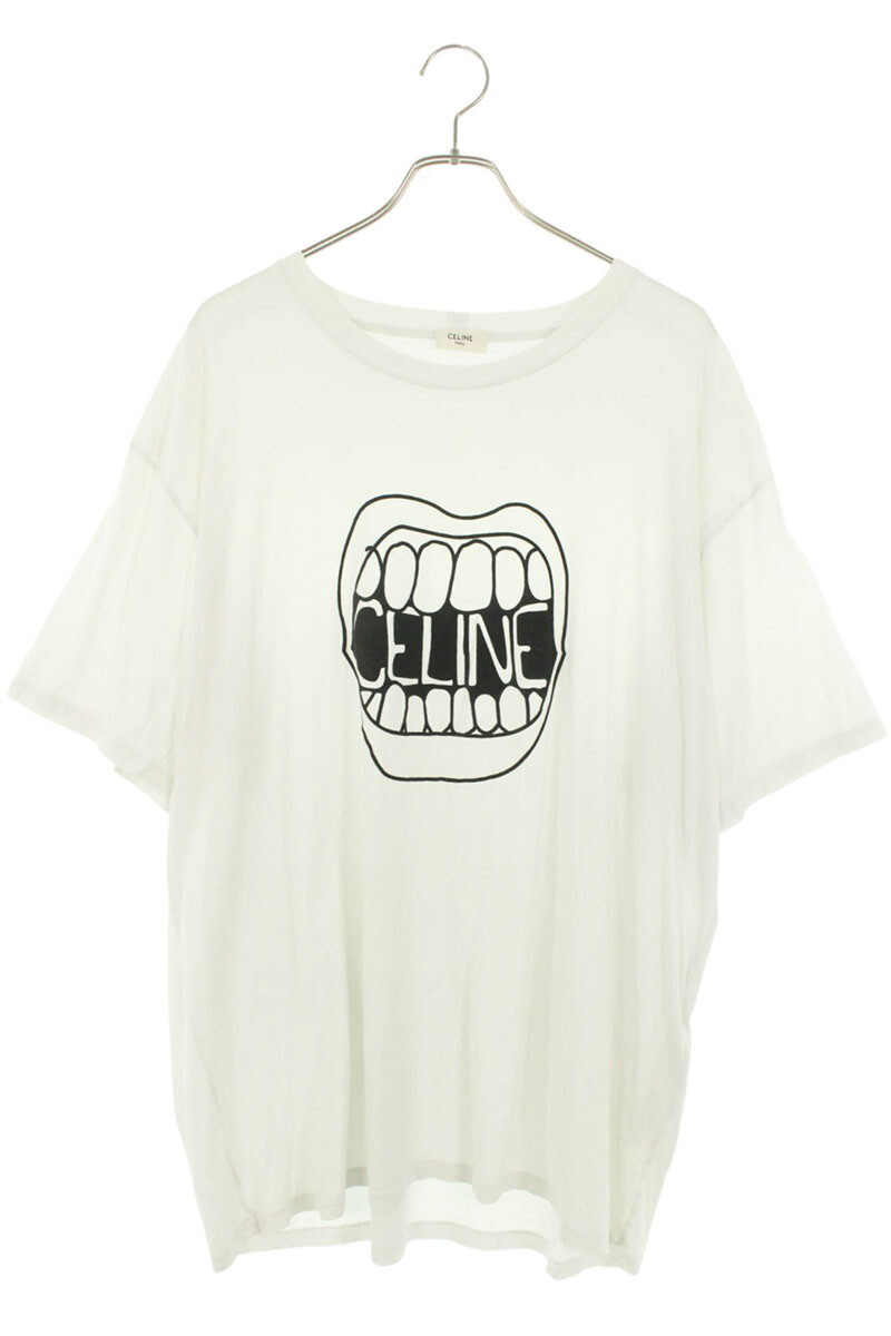 セリーヌ 2X674501F マウスロゴプリントTシャツ 中古 BS99拍卖