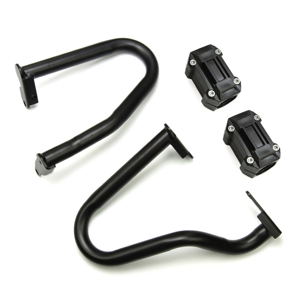 レブル1100(CMX1100/REBEL1100T/DCT)専用 エンジンガード クラッシュバー 左右セット プロテクター付属 2021~2023年対応拍卖