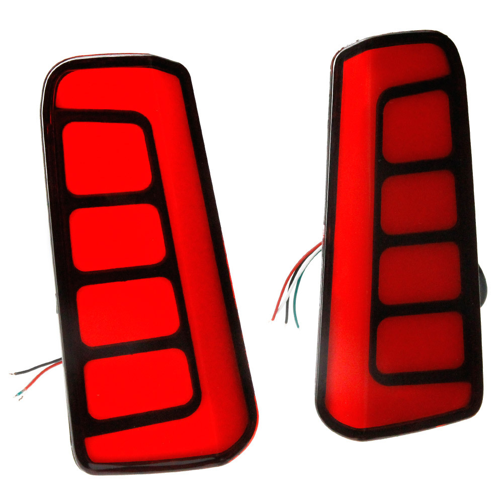 30系 アルファード ヴェルファイア 前期 後期 流れる発光 ブレーキ連動 LED リフレクター テールランプ 左右セット (トクトヨ)Tokutoyo@拍卖