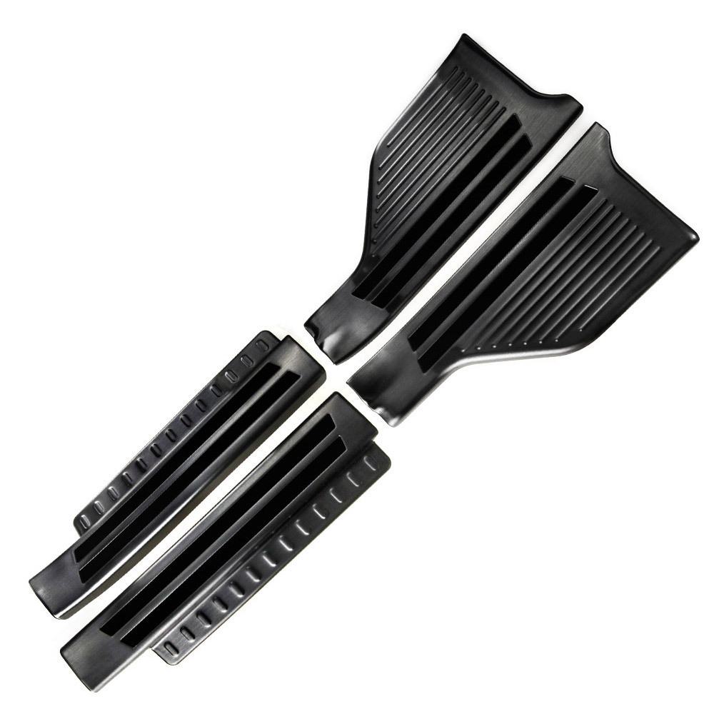 ダイハツ トール 900系/910系 スカッフプレート キッキング ボード サイドステップ ガード ステンレス 4P 滑り止め付き@拍卖