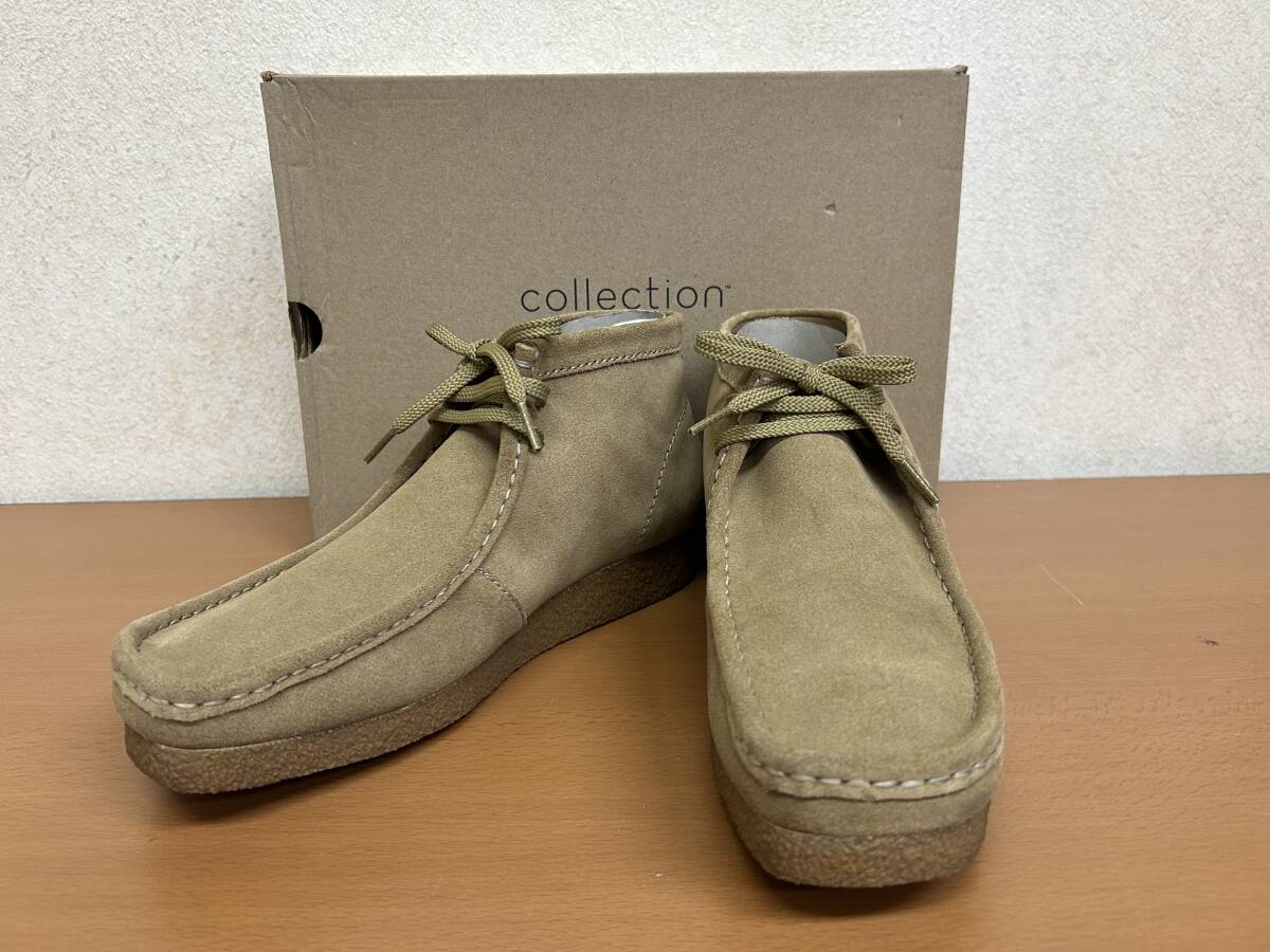 美品★Clarks クラークス ★SHACRE BOOT シェイカーブーツ ★ワラビーブーツ スウェード★27.5cm拍卖