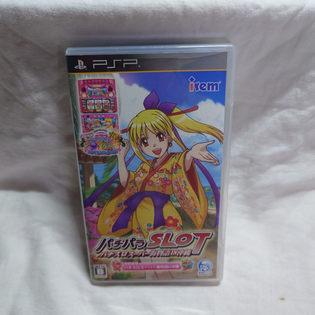 PSP パチパラSLOT パチスロスーパー海物語IN沖縄 開封品 動作確認済み PSP拍卖