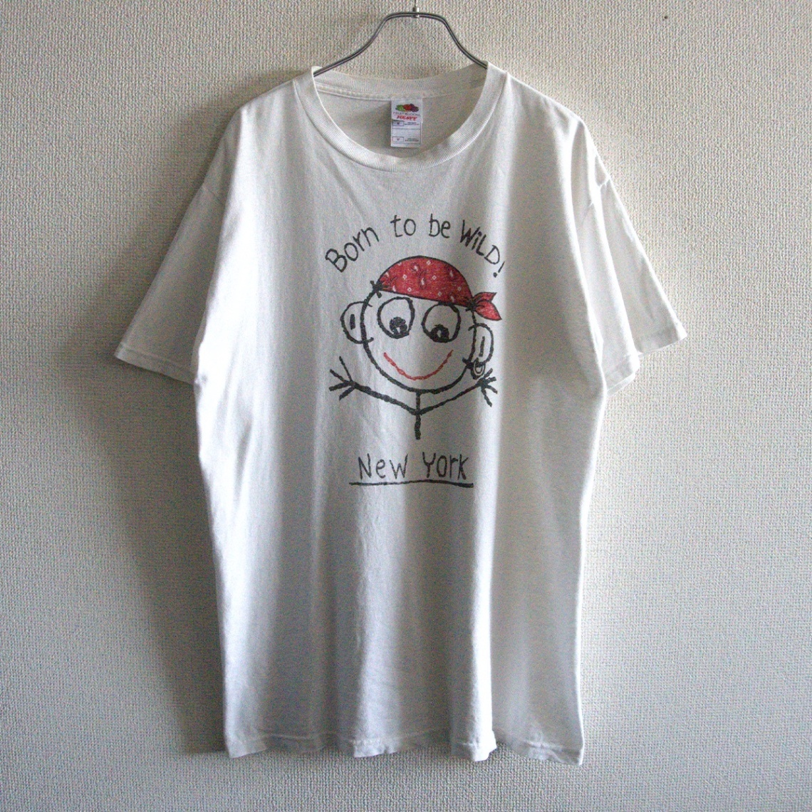 【00S】FRUIT OF THE ROOM【DANNY FIRST Tシャツ】M フルーツオブザルーム 古着 25070584拍卖