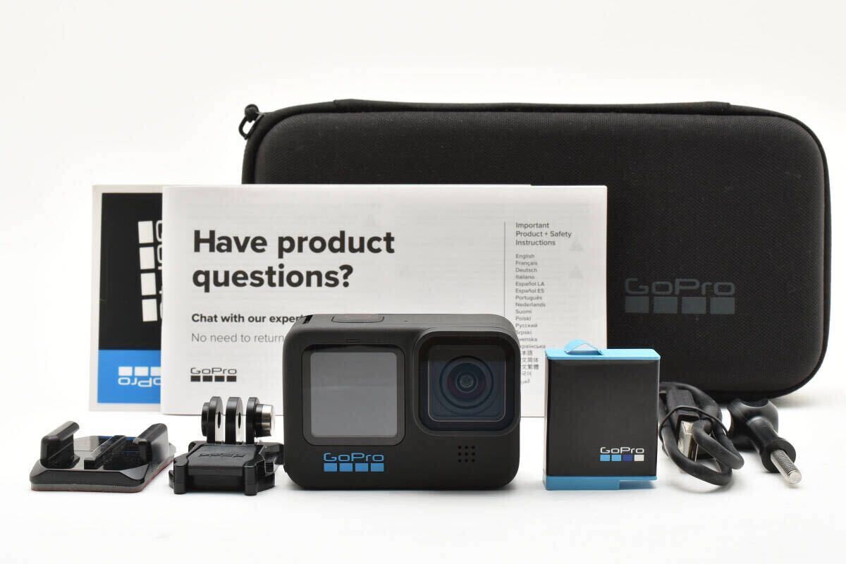 ■ 美品 ■ ゴープロ GoPro HERO 10 BLACK Y11T7S1583拍卖