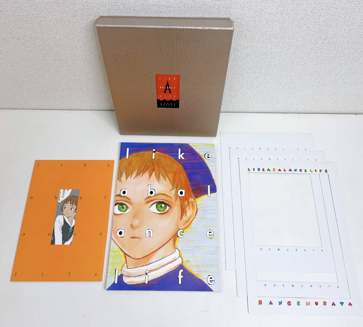 【村田蓮爾 第1画集 「Like a balance life」 初版】イラスト集/原画集/A77-390拍卖