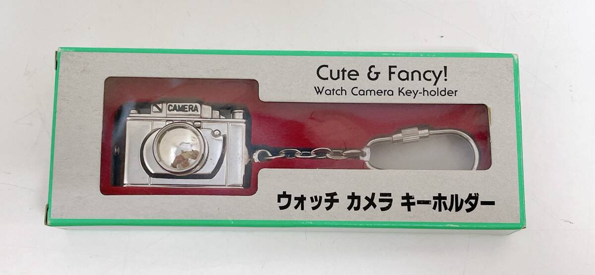 【ウォッチ カメラ キーホルダー 】-Cute & Fancy!-Watch Camera Key-holder/カメラ型 時計/S76-496拍卖