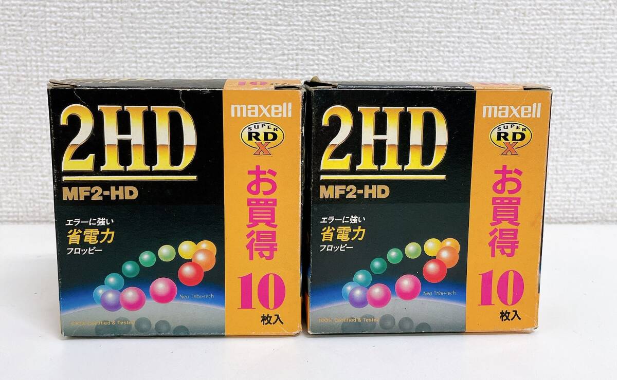 【maxell マクセル 3.5インチ 2HD フロッピーディスク まとめて18枚☆】「MF2-HD」/使用済みあり☆/T76-504拍卖