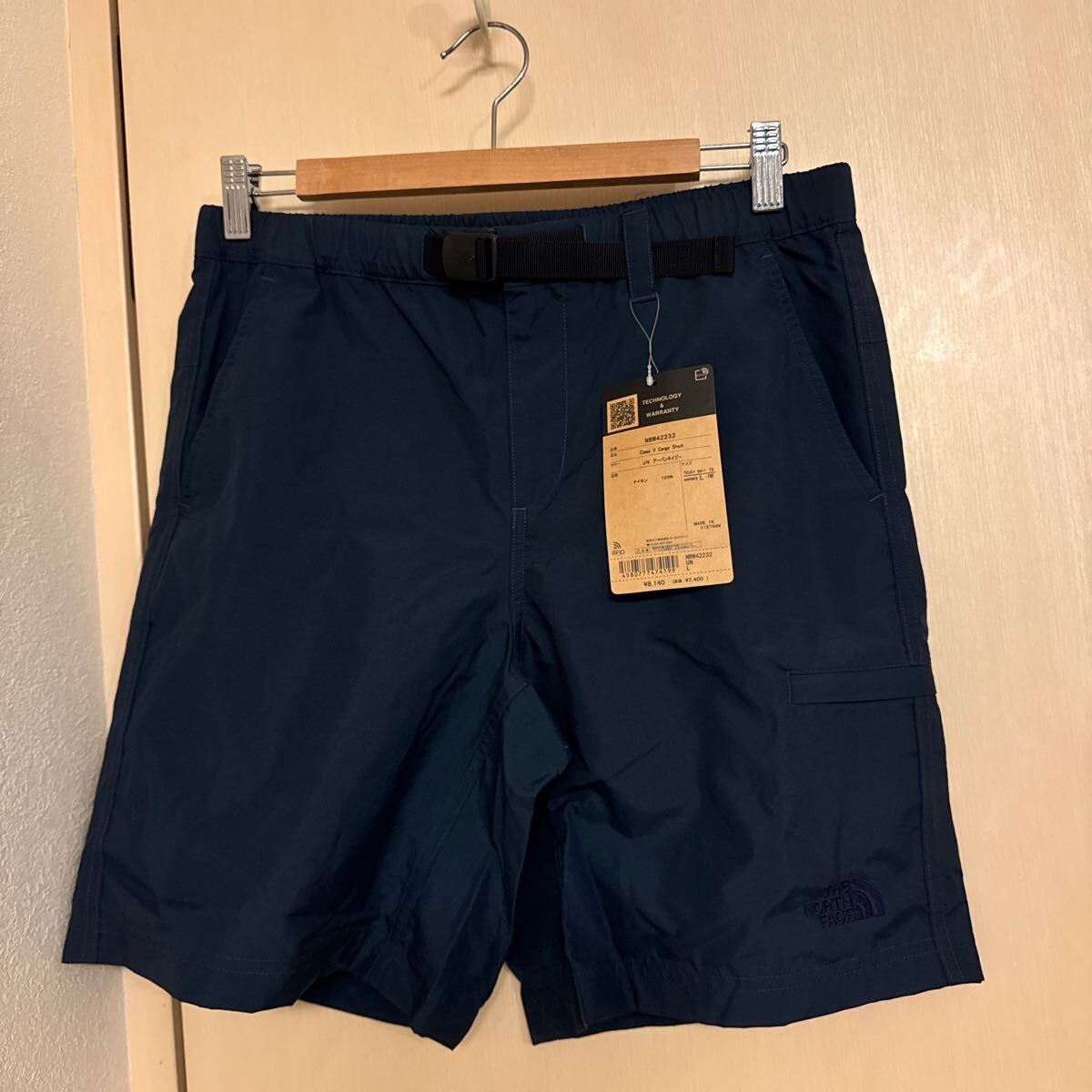 新品タグ付!THE NORTH FACE ショートパンツ レディース サイズL アーバンネイビー ザノースフェイス拍卖