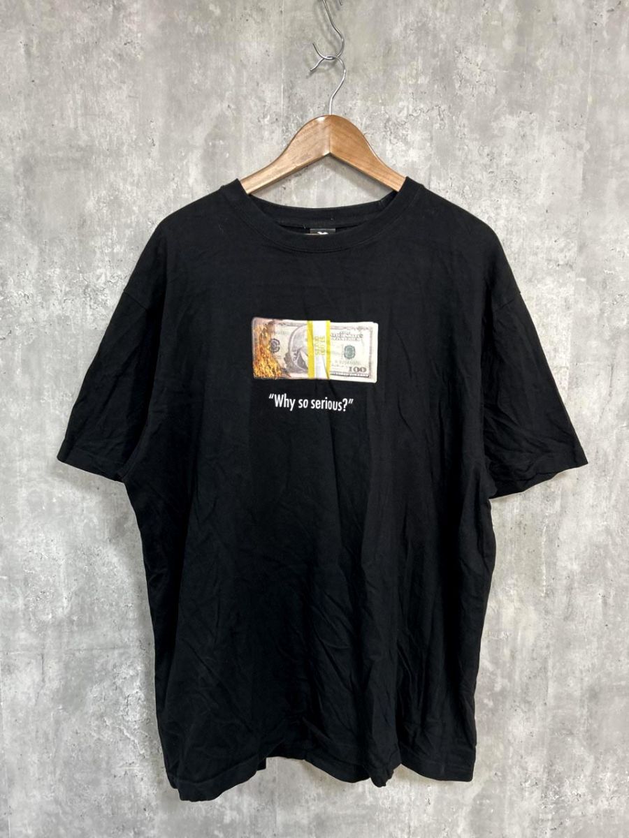 ネコポスOK patrion パトリオット U.S.A 半袖 プリント Tシャツ sizeXL/黒 ■◆ メンズ拍卖