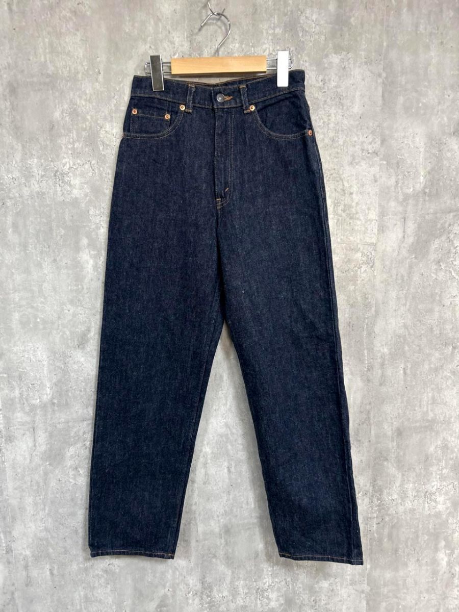 LEVI’S リーバイス ストレート W26 L28 イージー デニムパンツ size26インチ/デニム ■■ レディース拍卖