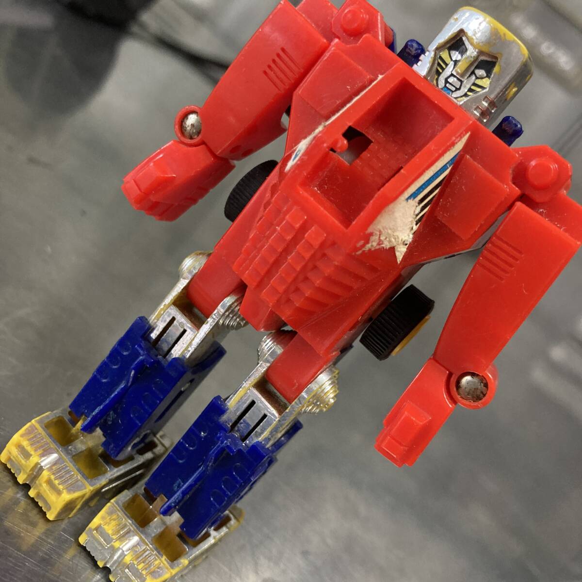 ネコポス 230円発送 タカラ ダイアクロン  F-1ダッシャー 超合金 昭和 TAKARA  DIACLONE 変形ロボ ポピー拍卖