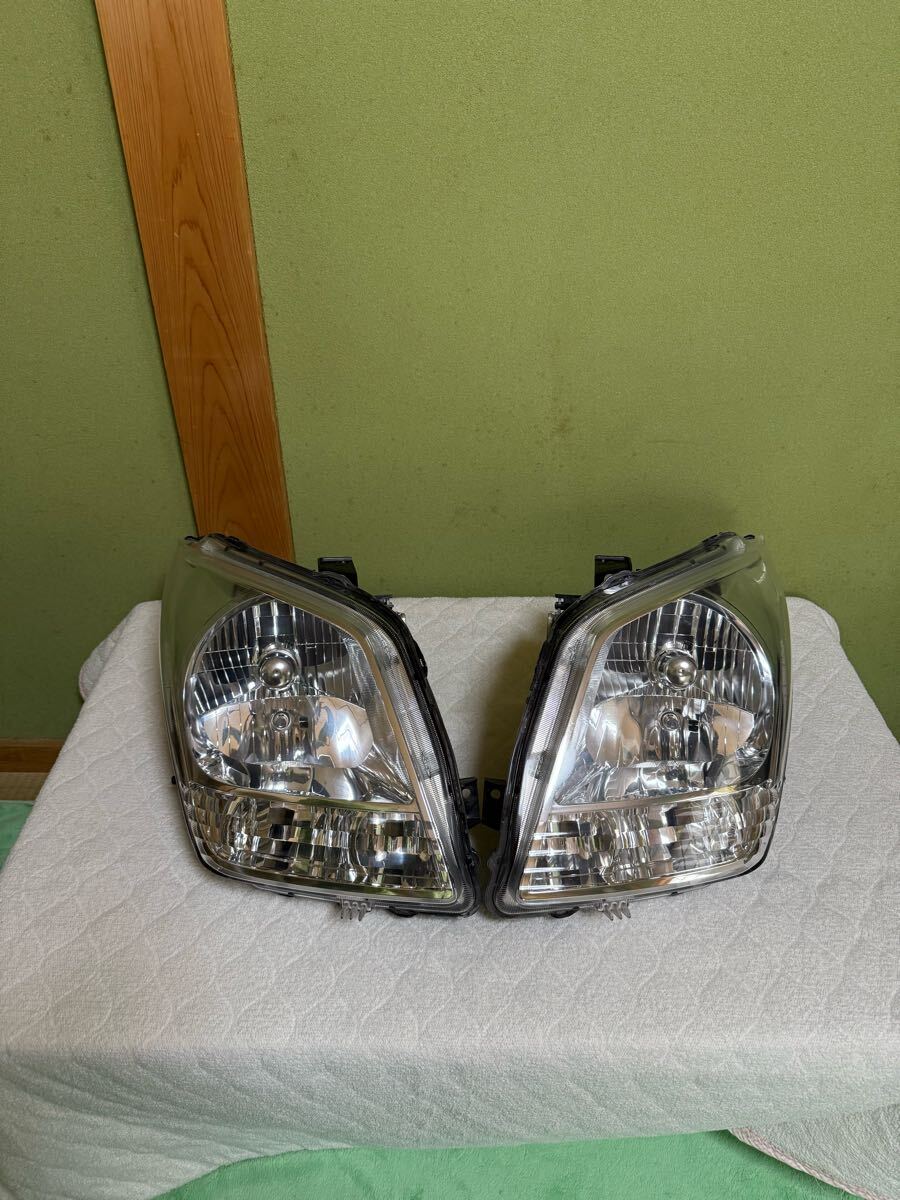 ★コーティング済み★バラスト付き★スズキ 純正 MH23S ワゴンR リミテッド ヘッドライト 左右 セット HID 100-59193 HCHR-705 AZワゴン 拍卖