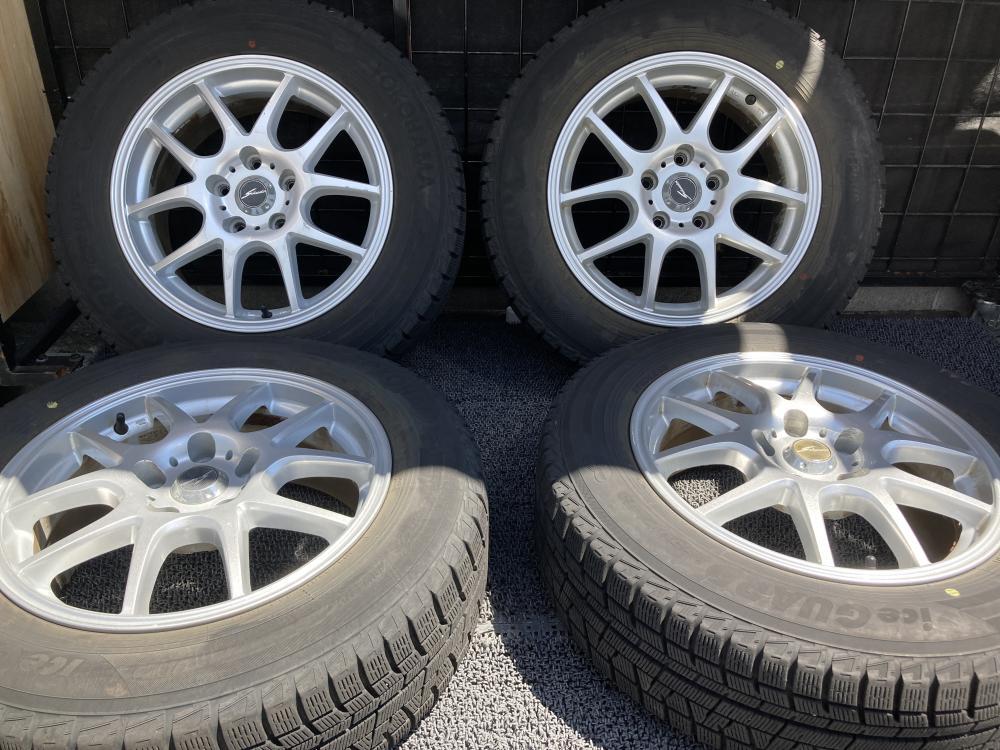 Schneiderのアルミホイール 205/65R16 リム径16(F/R) リム幅6.5J(F/R) オフセット42(F/R) PCD114.3(F/R) 5H ハブ径7.2(F/R)拍卖