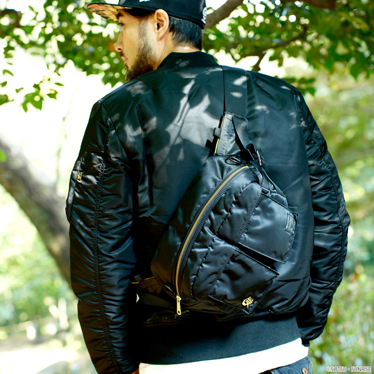 ポーター ガンダム UC ユニコーン ウエスト ポーチ バッグ 2way ボディー スリング 旅行 遠足 タンカー ジム スポーツ 良品拍卖