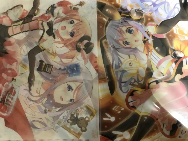 Aクリアファイル ご注文はうさぎですか? Koi まんがタイムきららMAX特典 ココア チノ拍卖