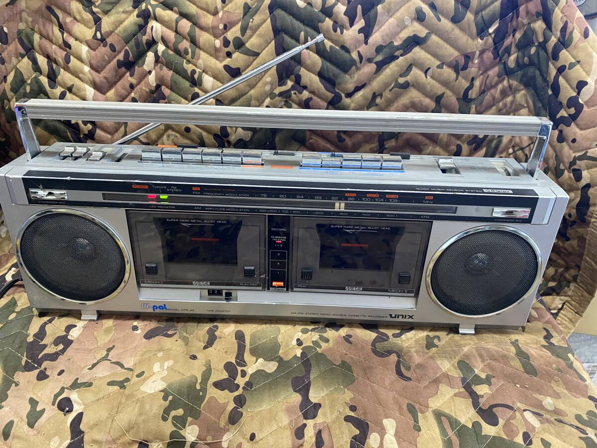 J7316 marantz マランツ W-pal unix CRS-52 ラジカセ 動作品拍卖