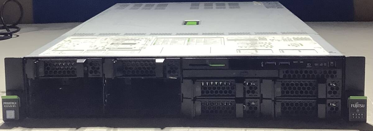 K70711304 FUJITSU PRIMERGY RX2520 M5 1点 (ヒートシンクx1基、450w電源ユニットx1基搭載)【通電OK】071027拍卖