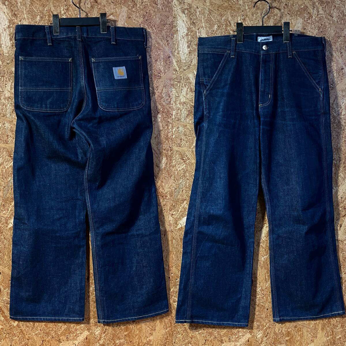 A.P.C. Carhartt WORK PANT BRUT 31 コラボ 別注 限定 apc アーペーセー カーハート デニム ペインター パンツ拍卖