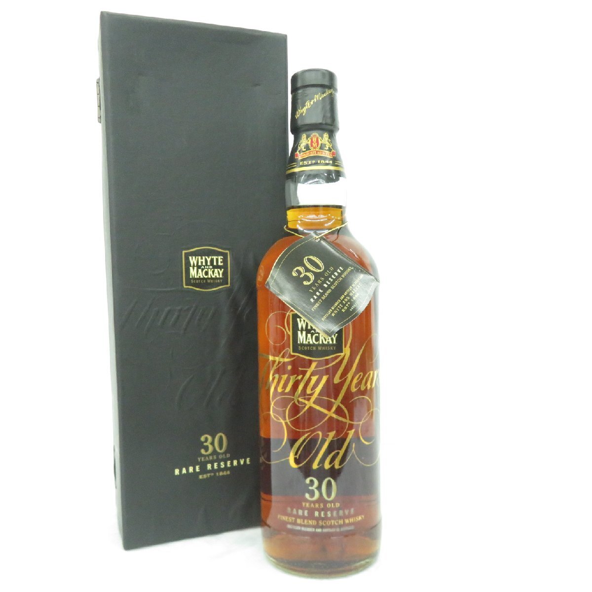 【未開栓】WHYTE&MACKAY ホワイト&マッカイ 30年 レアリザーブ ウイスキー 700ml 43% 箱付 907365864 0727拍卖