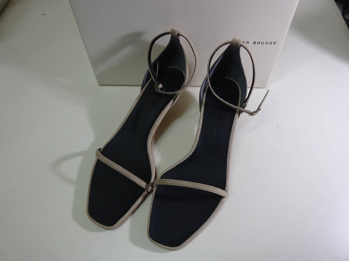 ATELIER BRUGGE アトリエブルージュ ストラップ サンダル 未使用品 サイズ 24.5cm拍卖