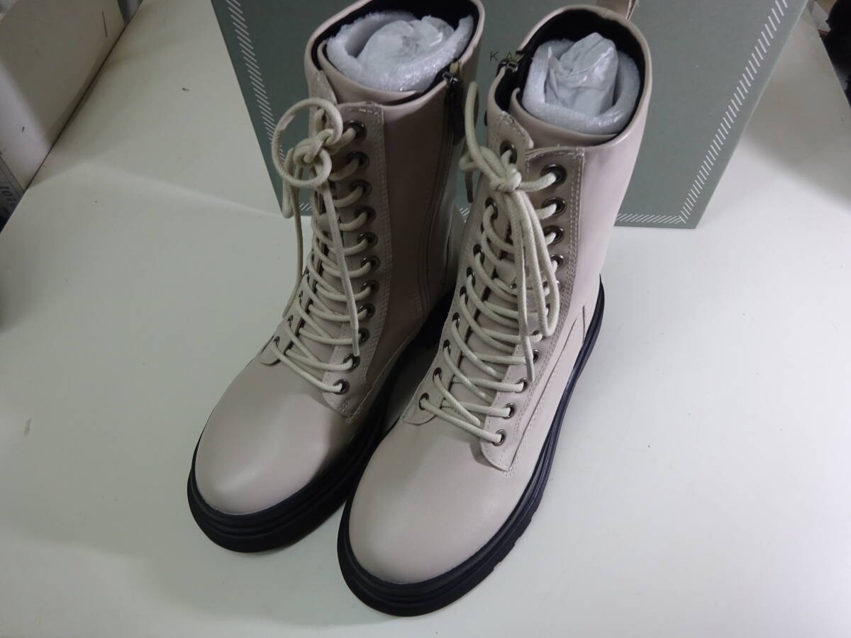 CHIAKI KATAGIRI チアキカタギリ レディース 厚底 ショートブーツ 未使用品 サイズ37 日本サイズ23.5cm拍卖