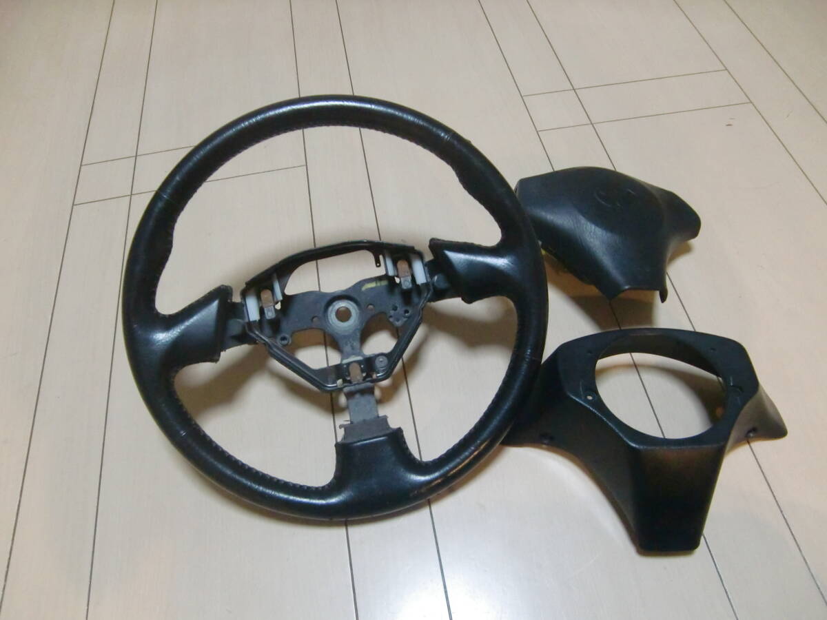 トヨタ マークⅡ チェイサー ツアラーV MR-2 純正ハンドル JZX100 SW20 5型拍卖