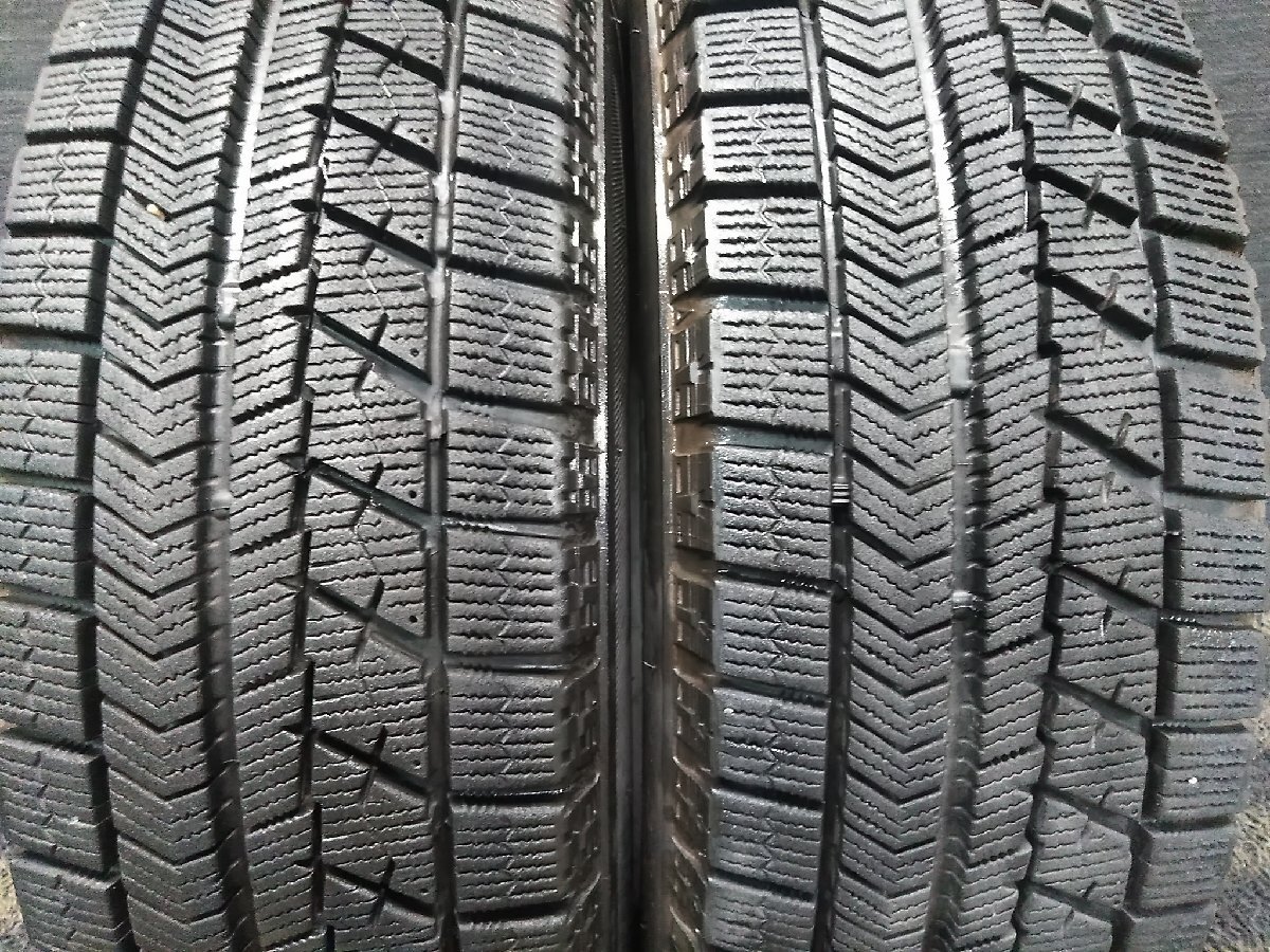 CH969②■155/65R13 73Q BRIDGESTONE BLIZZAK VRX 2本のみ 条件付き送料無料冬”18年 残溝6.8~6.7㎜アルト ラパン ミラ イース ムーブ EK拍卖