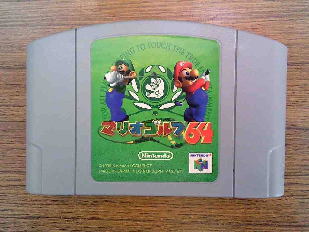 KME14786★N64 ソフトのみ マリオゴルフ64 起動確認済み クリーニング済み ニンテンドー64拍卖