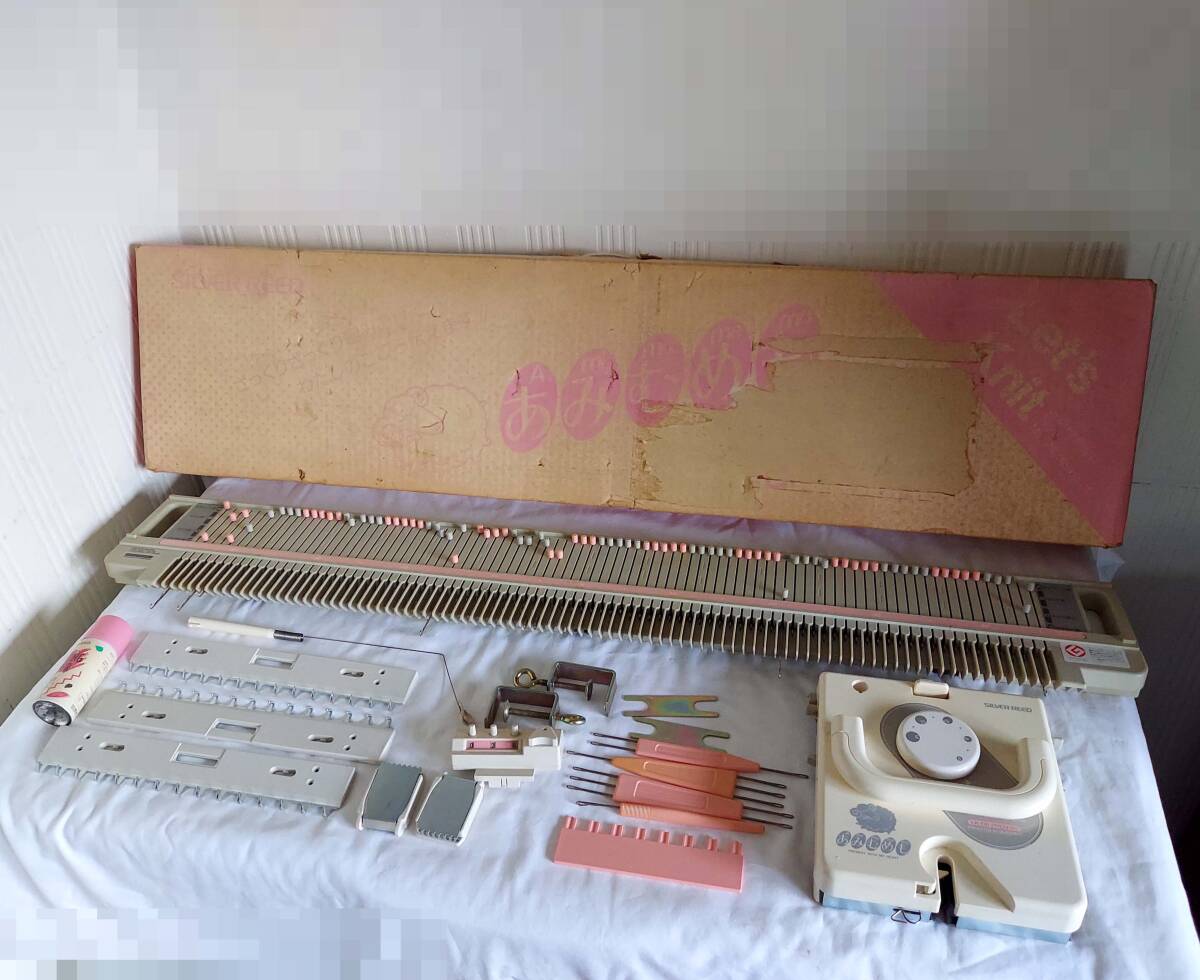 ●SILVER REED シルバーリード あみむめも LK100 PITCH:9mm 編み機/編機● 拍卖