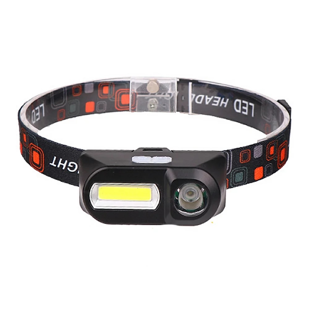 ヘッドライト 充電式 2IN1 高輝度 超強力 LED ヘッドランプ 釣り 登山 アウトドア キャンプ COB XPE 非常灯 tecc-cobhead03 作業拍卖
