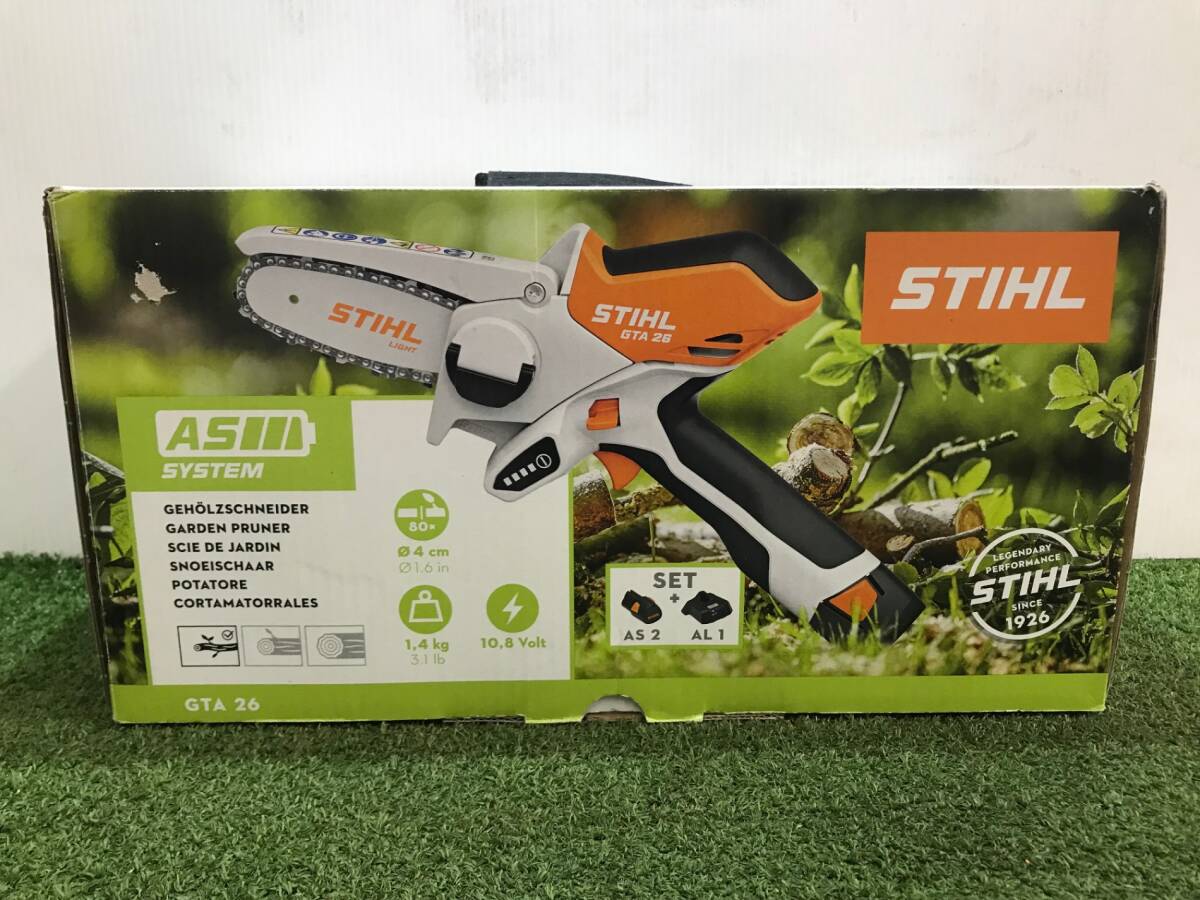 【中古品】STIHL スチール バッテリーガーデンカッター GTA26 ITCUD535QVQ2拍卖