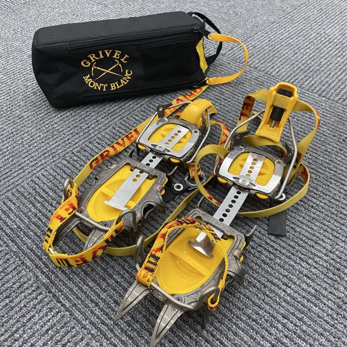 GRIVEL グリベル 12本爪 アイゼン エアーテック・ニューマチック クランポン ソフトケース付き 登山 アウトドア拍卖