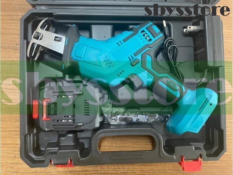 電動ノコギリ レシプロソー 充電式 コードレス 充電式のこぎり 21V 無段変速 庭木剪定 金属切断 木工切断 マキタ バッテリー併用拍卖