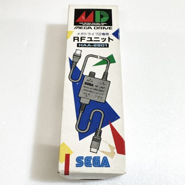 メガドライブ2専用RFユニット HAA-2801 【箱・説明書付き】※清掃済 セガ メガドライブ拍卖