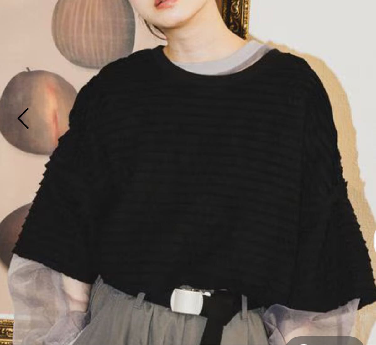 niko and...MODE NORM COREフリフリルーズ半袖プルオーバー拍卖