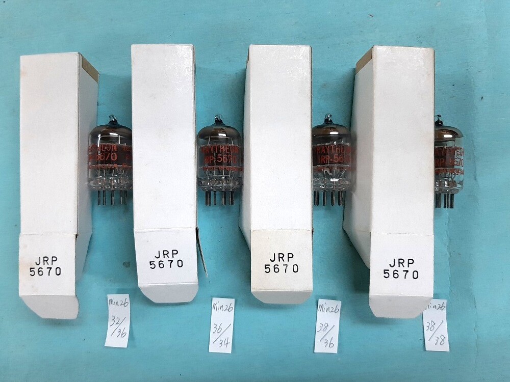 即決あり■Raytheon (レイセオン) 5670 4本組 やや中古品拍卖