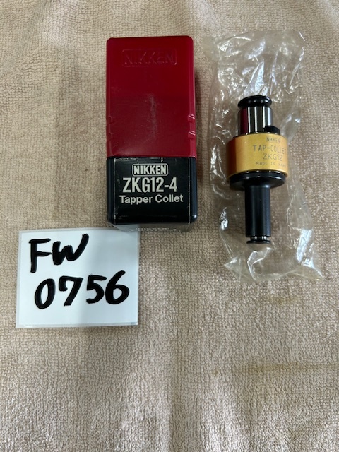 FW-0756 美品 日研 ワンタッチタップコレット ZKG12-4拍卖