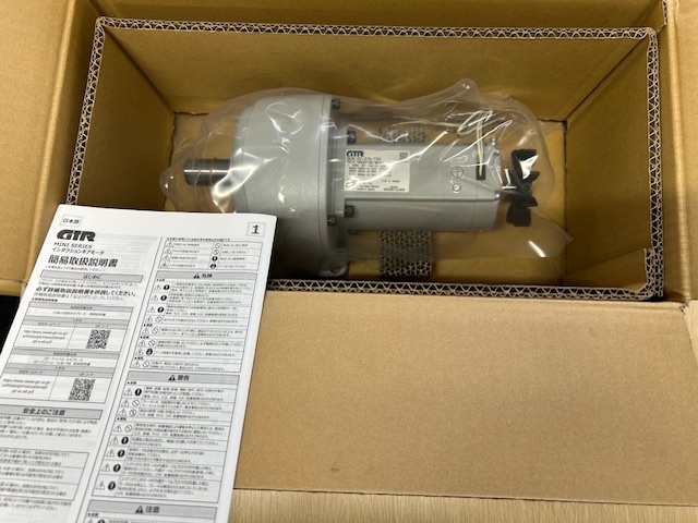 EW-0742 未使用 ニッセイ ギアモーター GLH-22-375-T60  200V60W拍卖