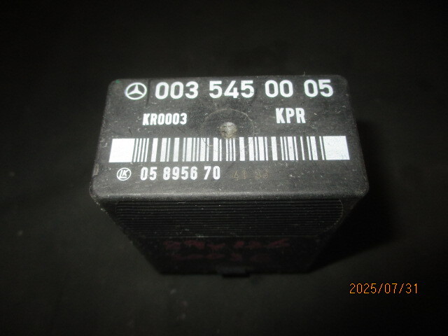 ■ベンツ W126 300SE フューエルポンプリレー 中古 0035450005 部品あり ガソリンポンプ モジュール コントロールユニット W201 W124 300E拍卖