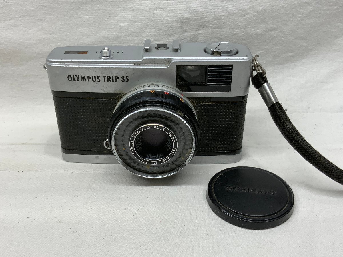 シャッターOKその他動作未確認 OLYMPUS TRIP 35 オリンパス トリップ35 コンパクトフィルムカメラ 中古拍卖