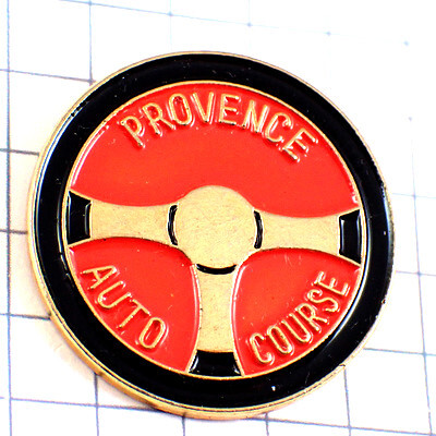 ピンバッジ・車のハンドル自動車学校◆フランス限定ピンズ◆レアなヴィンテージものピンバッチ拍卖