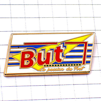 ピンバッジ・サッカーのゴール黄色い三角◆フランス限定ピンズ◆レアなヴィンテージものピンバッチ拍卖