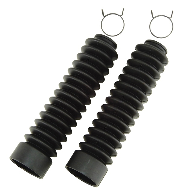 27φ フロント フォークブーツ NBR製 カバー 左右セット 汎用 スズキ RG50ガンマ,ウルフ50,CG125,CB125,CB50S,CB125JX,バーディー90拍卖