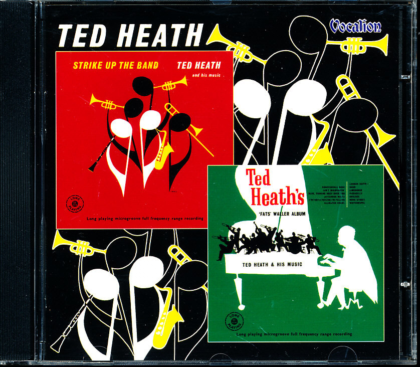 盤面良好 2in1CD Vocalion テッド・ヒース/Ted Heath & His Music -「Strike Up the Band」「'Fats' Waller Album」 b7B00005UWU0拍卖