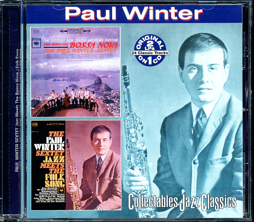 盤面良好 2in1CD ポール・ウィンター/Paul Winter 「Jazz Meets the Bossa Nova」「Jazz Meets Folk Son」 4枚同梱可能 b7B000056K2Z拍卖