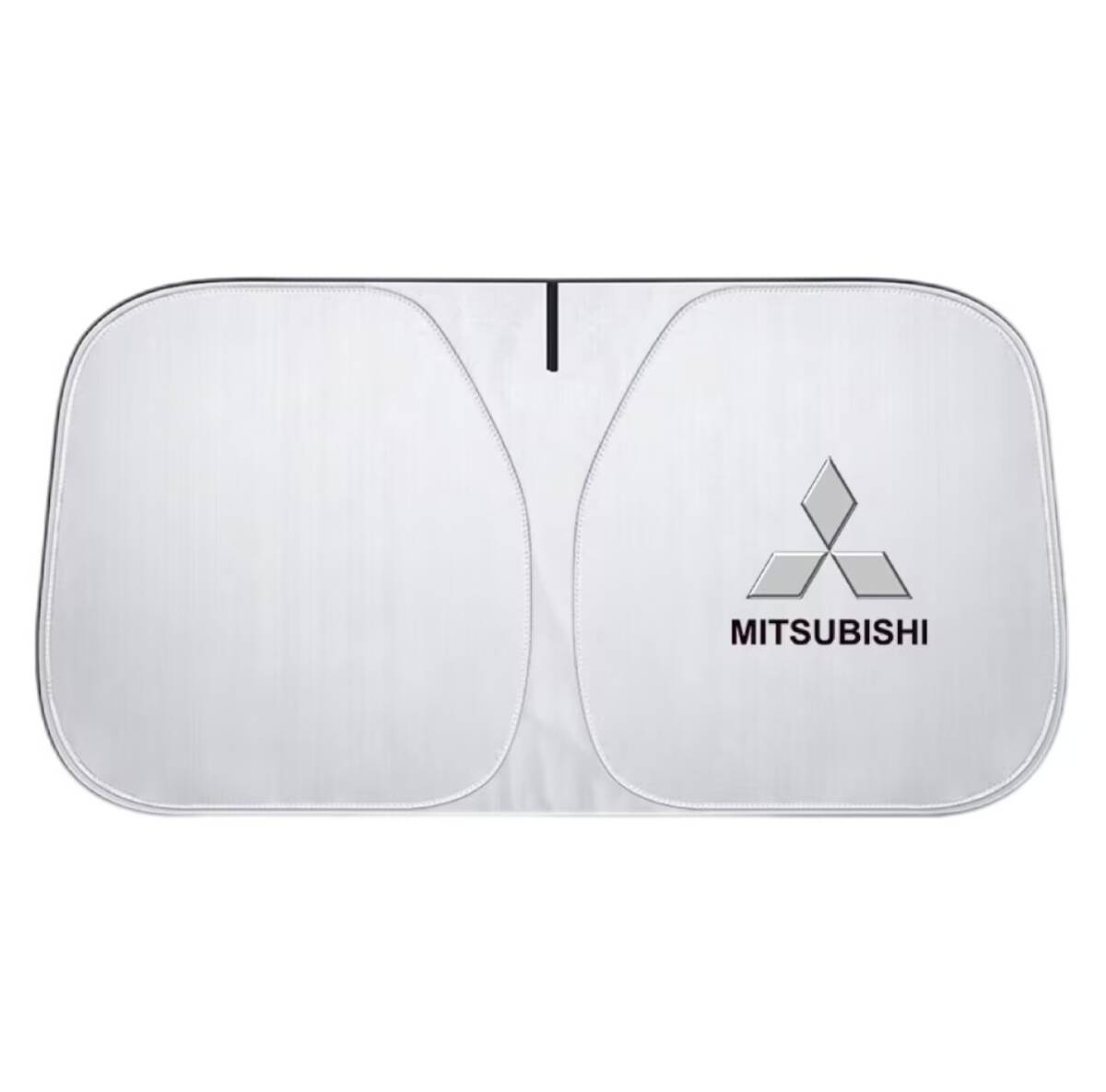 三菱専用 サンシェード 折り畳み 日よけ UVカット 遮光 断熱 ロゴ入 フロント ガラス カバー 車用 収納袋付 取付便利 紫外線拍卖