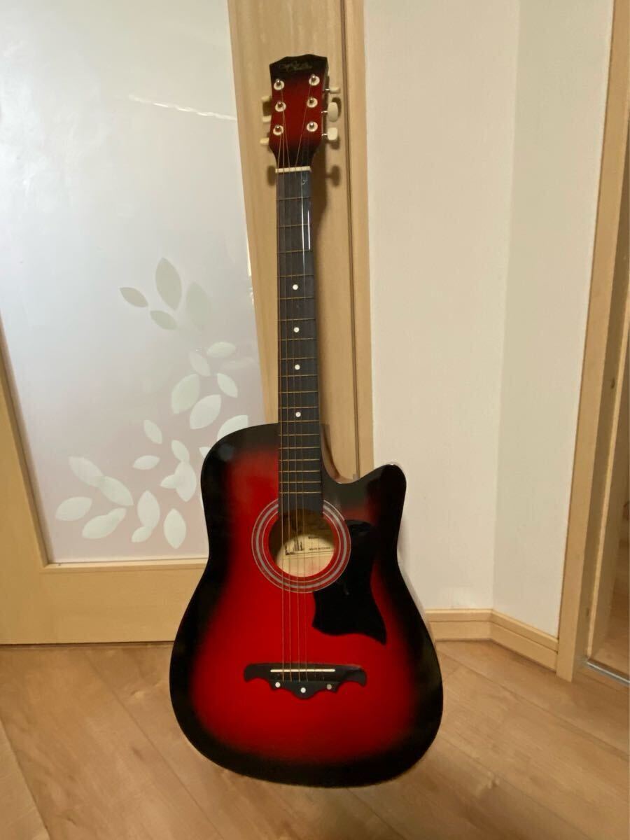 アコースティックギター Chelldee(チェルディー) クラシックギター フォークギター  ギター 全長95cm 小ぶり拍卖