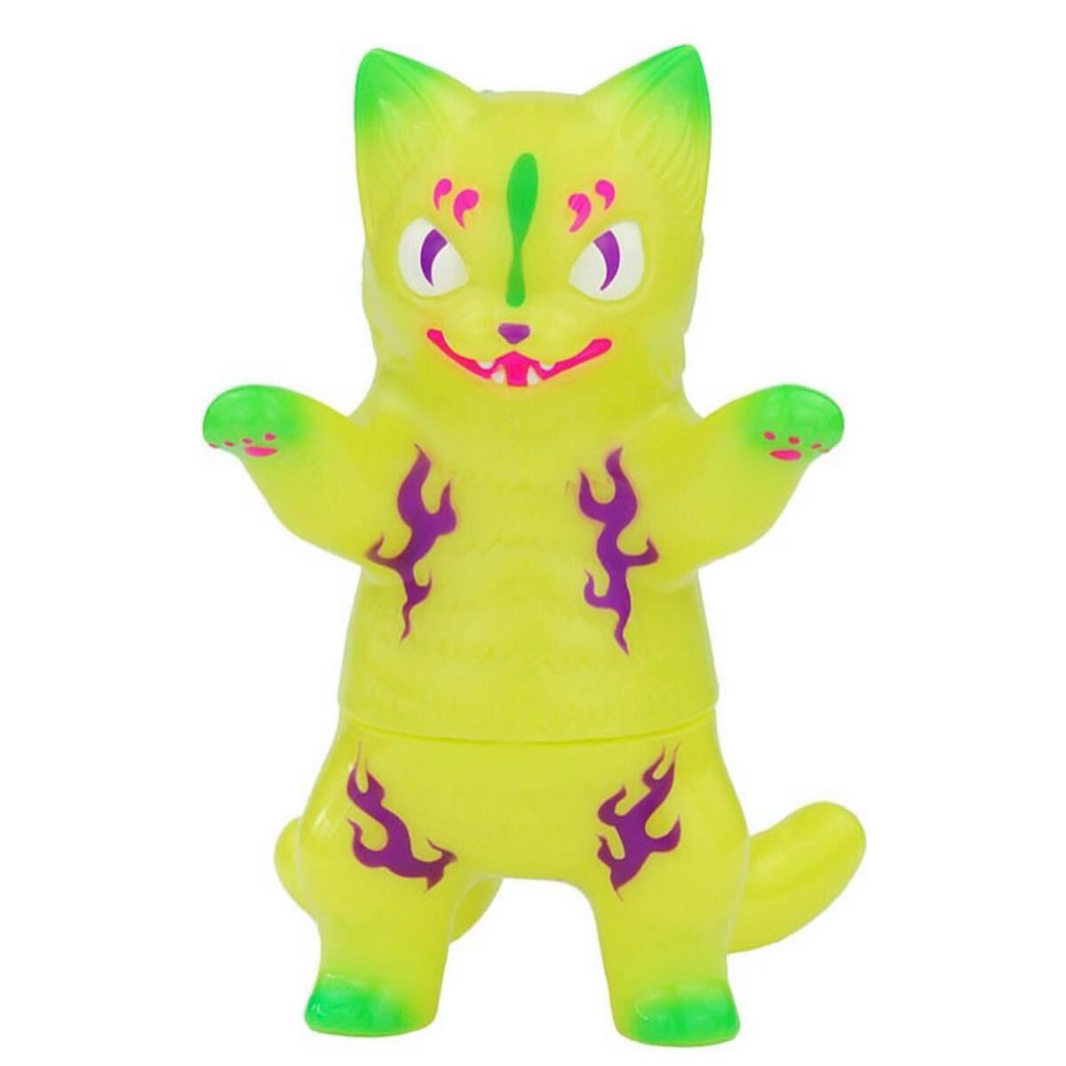 小夏屋 ネゴラ 夏火 イエロー蓄光 GID こなつ ネゴラ ソフビ フィギュア konatsuya sofvi negora デザフェス ラスト1拍卖